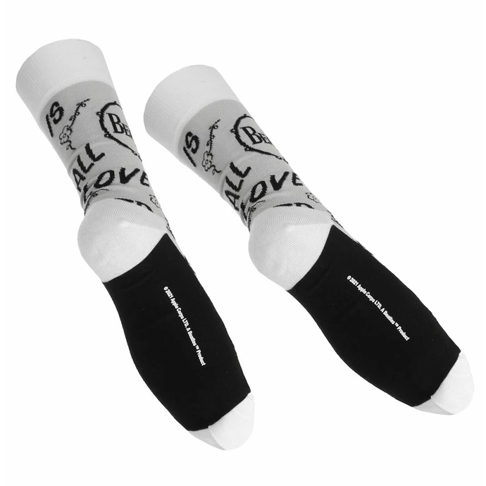 Socks Beatles - AYNIL & Drum - GREY - ROCK OFF 5 Socks Beatles - AYNIL & Drum - GREY - ROCK OFF - Image 3
