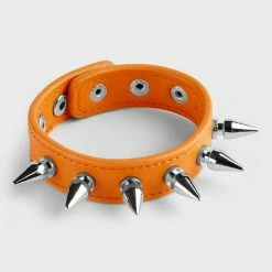 Bracelet KILLSTAR - Stay Away Spike - Orange -Bracelets Shop stay away spike bracelet 13