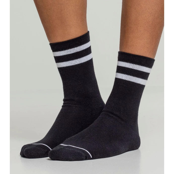 Socks (set Of 2 Pairs) URBAN CLASSICS - 2-Tone College 2-Pack - Black / White 5 Socks (set Of 2 Pairs) URBAN CLASSICS - 2-Tone College 2-Pack - Black / White - Image 3