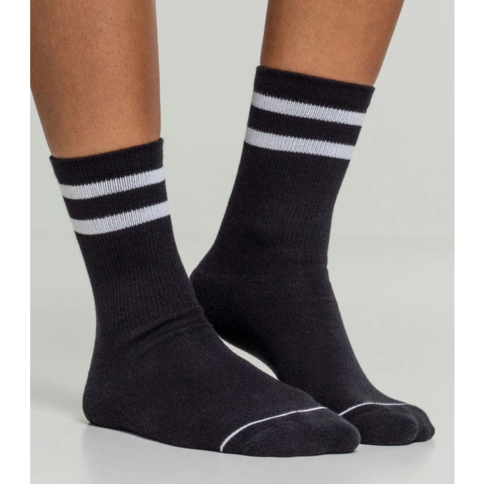 Socks (set Of 2 Pairs) URBAN CLASSICS - 2-Tone College 2-Pack - Black / White 6 Socks (set Of 2 Pairs) URBAN CLASSICS - 2-Tone College 2-Pack - Black / White - Image 4