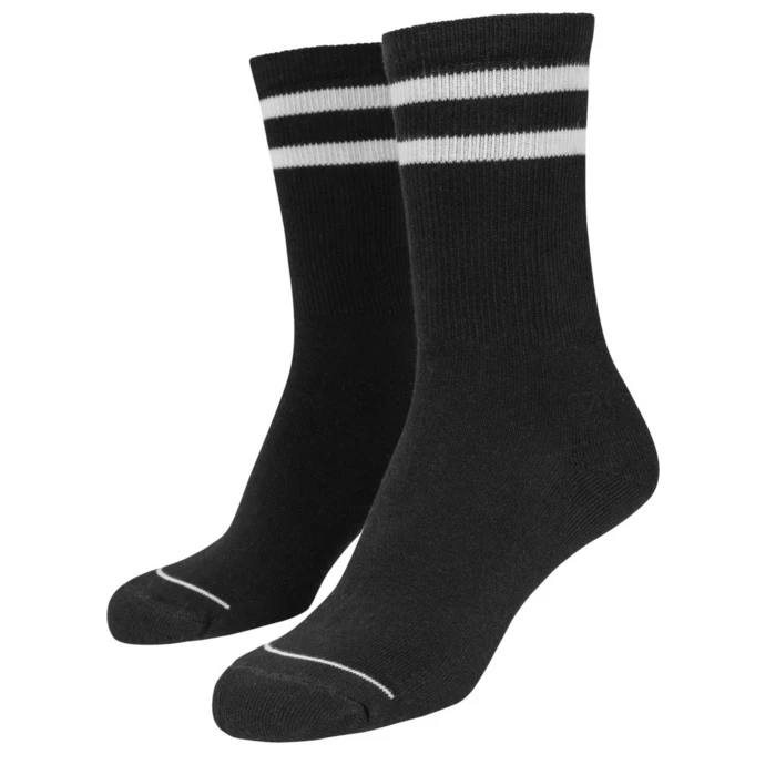 Socks (set Of 2 Pairs) URBAN CLASSICS - 2-Tone College 2-Pack - Black / White 7 Socks (set Of 2 Pairs) URBAN CLASSICS - 2-Tone College 2-Pack - Black / White - Image 5