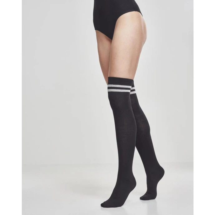 Over The Knee Socks URBAN CLASSICS - 2-Pack - Blk / Blk & Blk / Games 5 Over The Knee Socks URBAN CLASSICS - 2-Pack - Blk / Blk & Blk / Games - Image 3